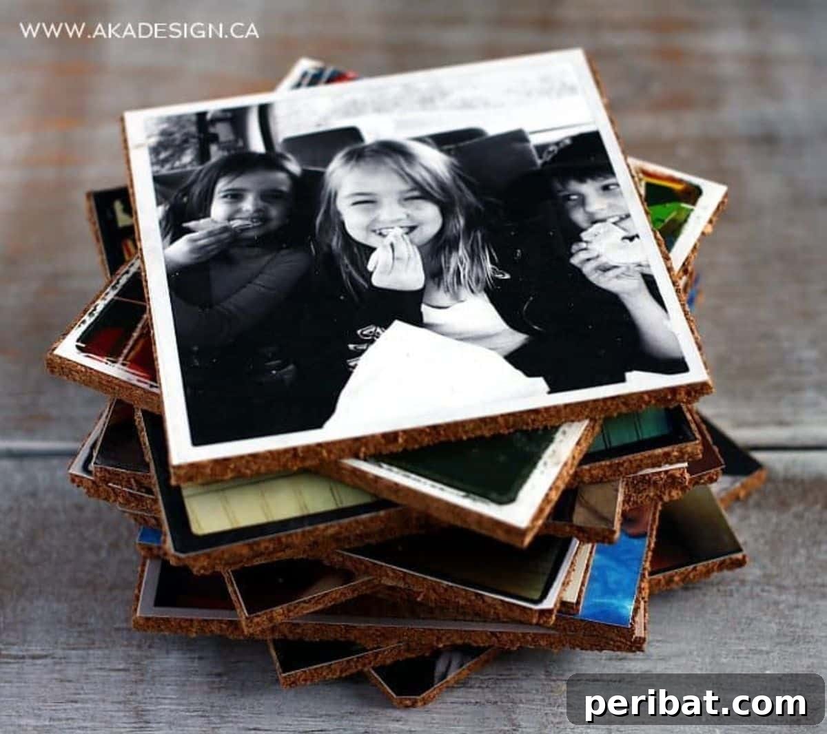 50 Ingenious DIY Coaster Creations 14 DIY Photo Coasters
