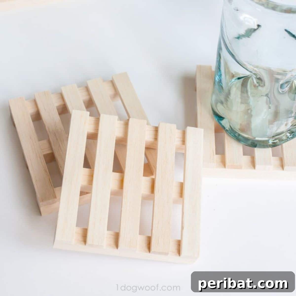 50 Ingenious DIY Coaster Creations 35 Wooden Pallet Coasters