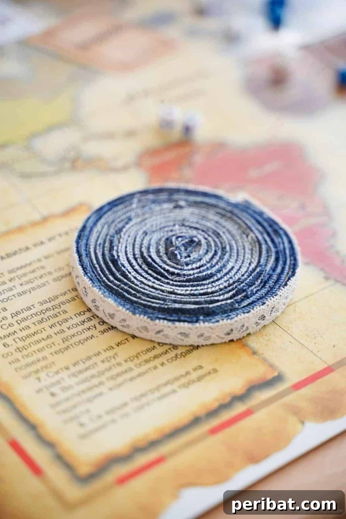 50 Ingenious DIY Coaster Creations 42 Easy DIY Old Blue Jeans Coaster Tutorial