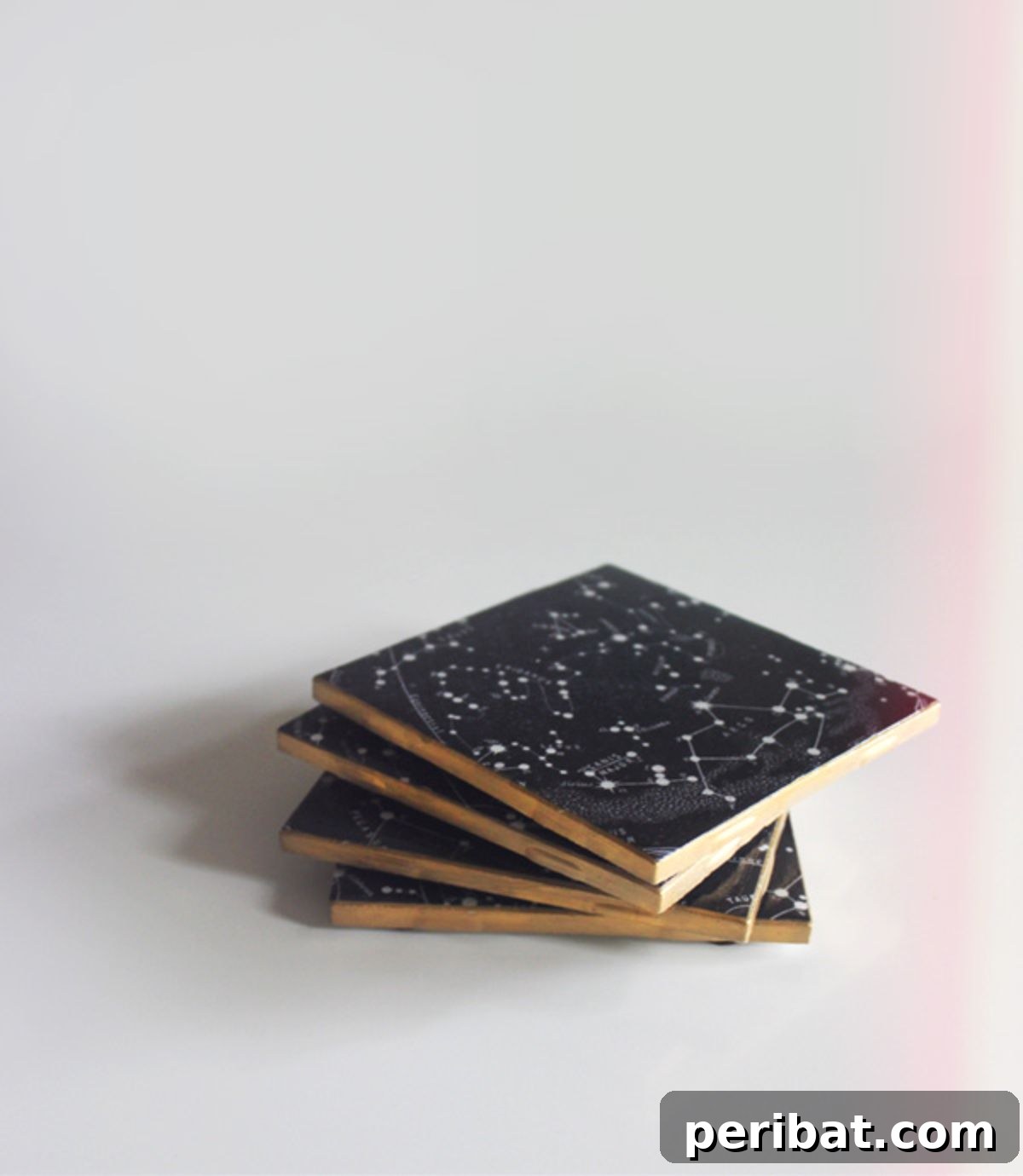 50 Ingenious DIY Coaster Creations 44 DIY Constellation Coasters
