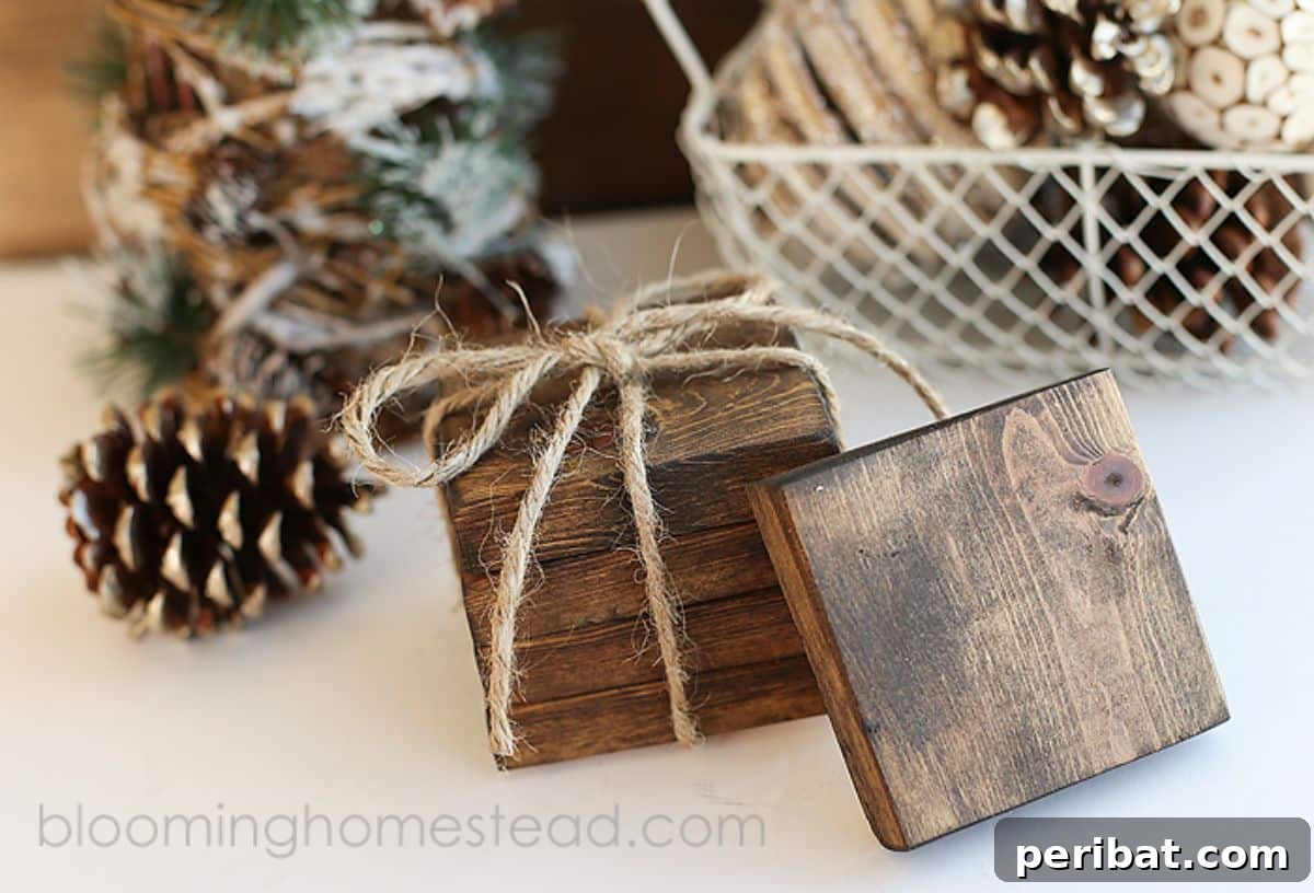50 Ingenious DIY Coaster Creations 7 DIY Wood Coasters From Common Board