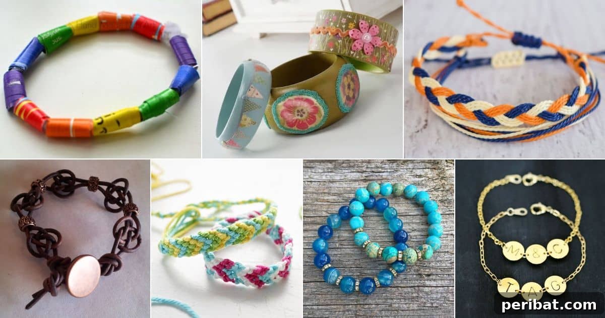 47 DIY Bracelets Making Kits and Ideas facebook image.