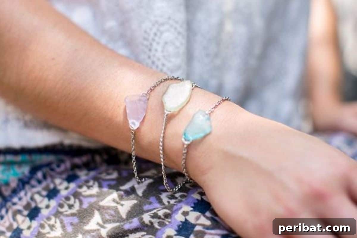 DIY Sea Glass Bracelet