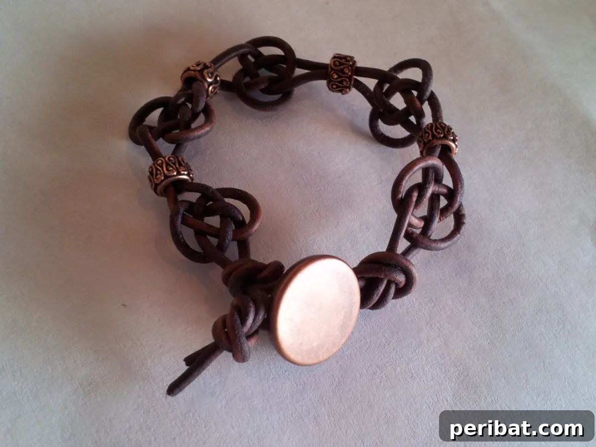 DIY Celtic Knot Bracelet