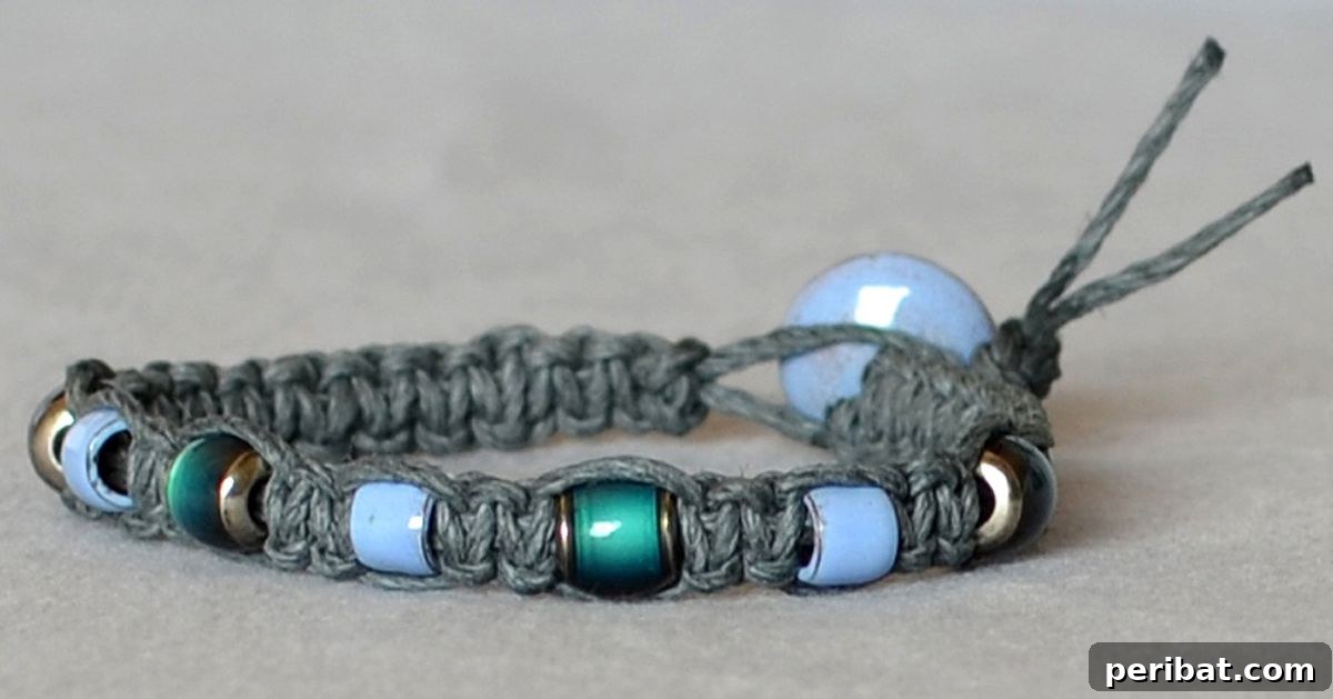 Macramé Hemp Bracelet