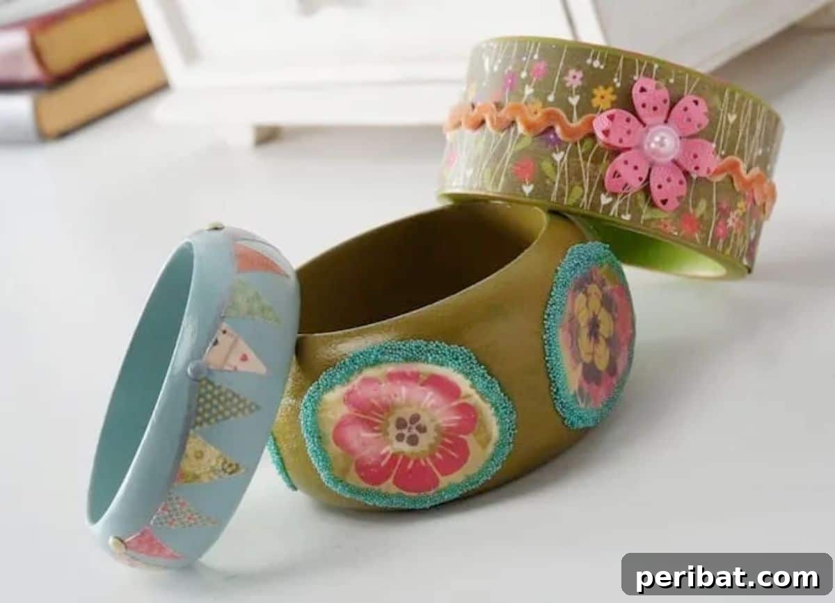DIY Bangle Bracelets