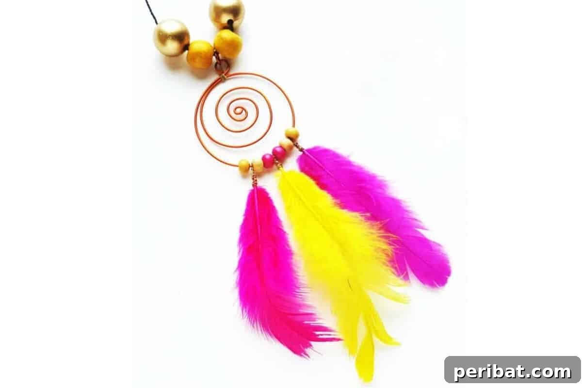 52 Inspiring DIY Necklace Ideas and Kits for Stunning Handmade Jewelry 18 captivating dreamcatcher necklace with intricate details