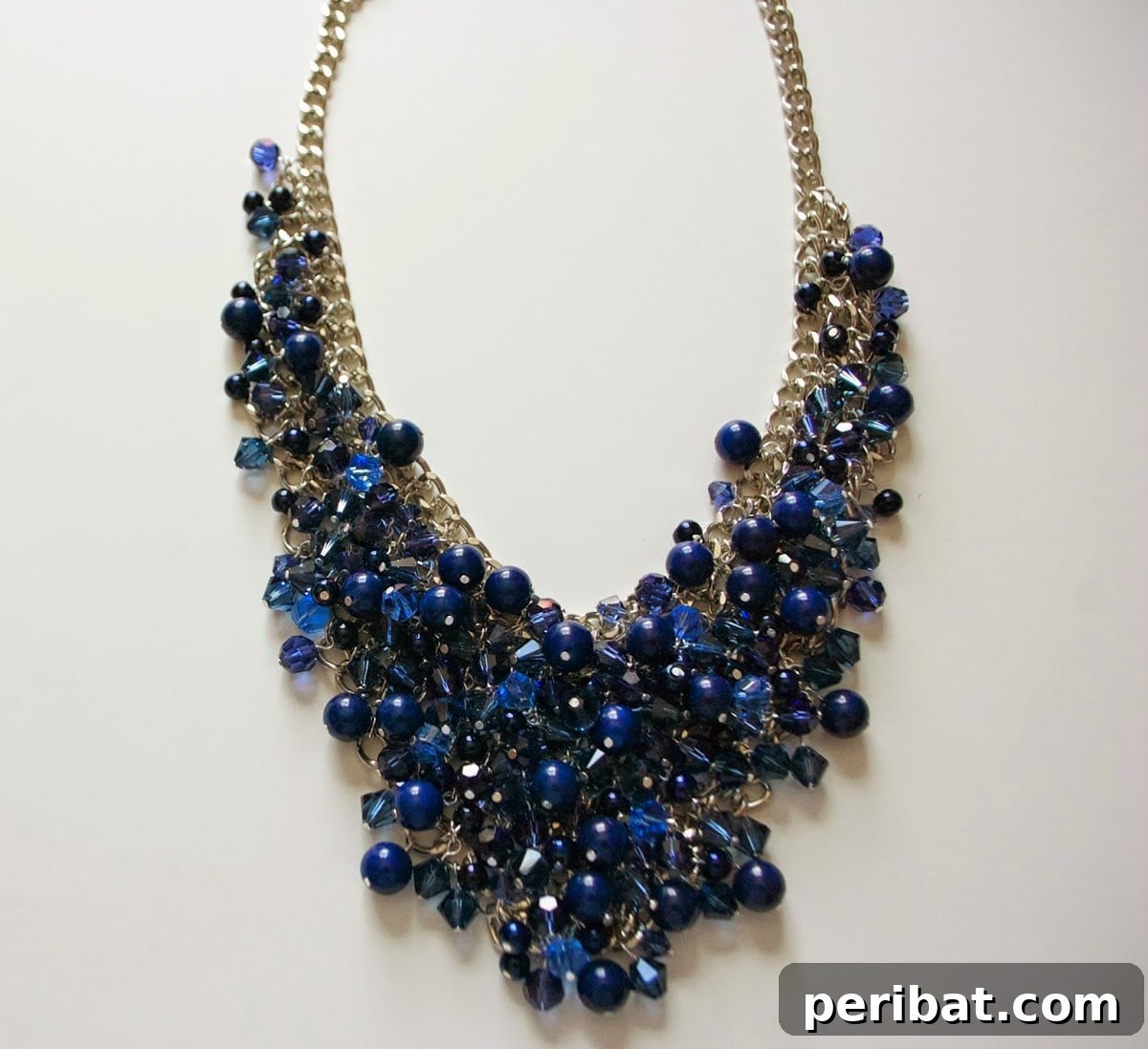 52 Inspiring DIY Necklace Ideas and Kits for Stunning Handmade Jewelry 22 beautiful and intricate bead cluster web necklace