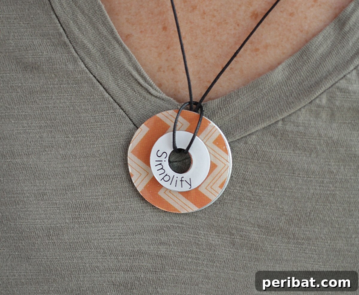 52 Inspiring DIY Necklace Ideas and Kits for Stunning Handmade Jewelry 35 wearing fashionable washer necklaces with an industrial flair