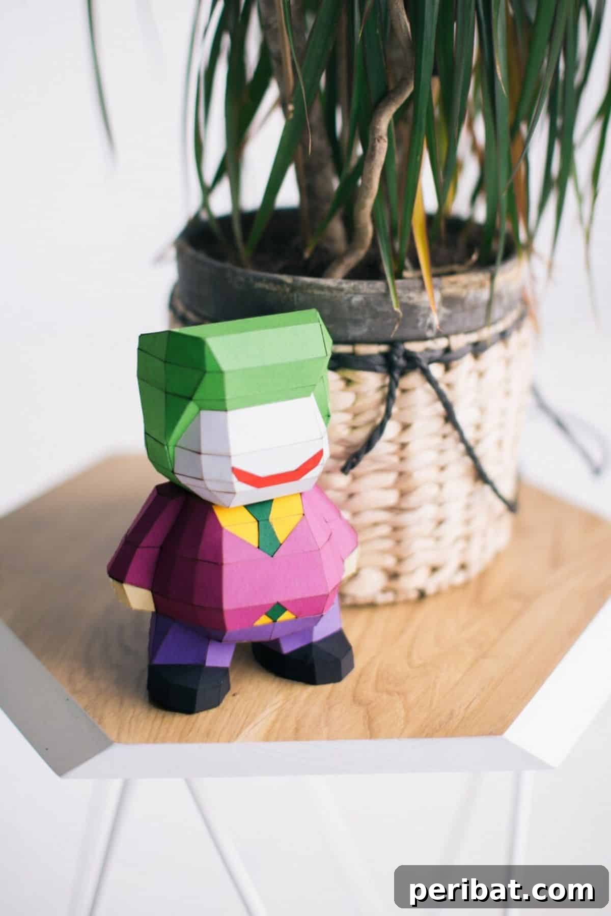 Handmade Papercraft Superhero Doll