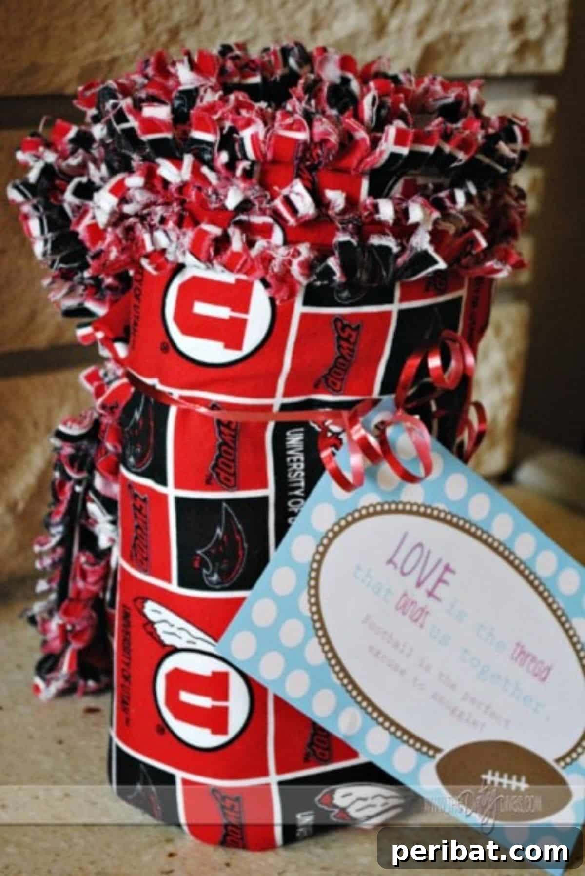 DIY NCAA or NFL Blanket