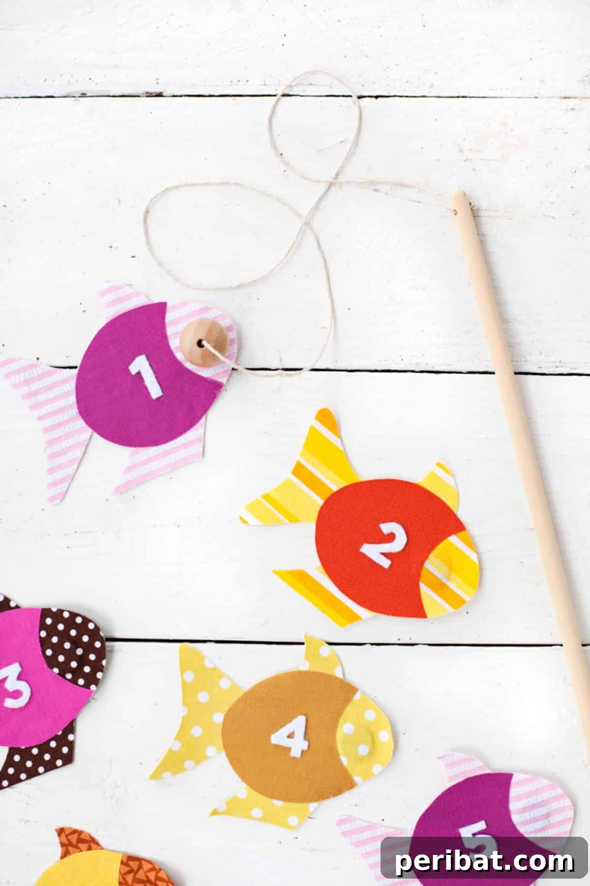 DIY Fabric Fishing Game