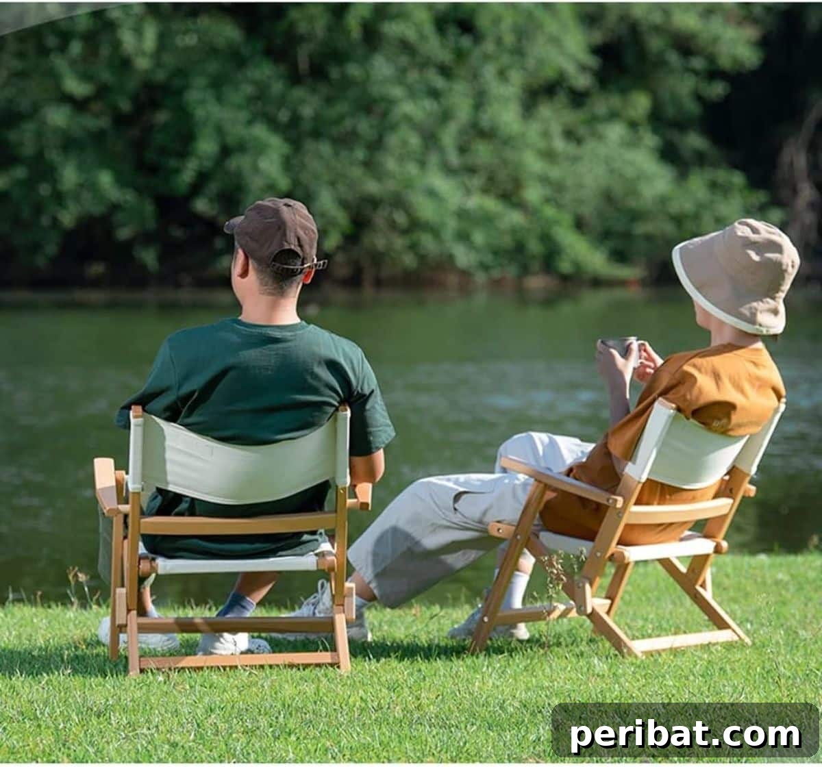 Simple Wooden Folding Chair
