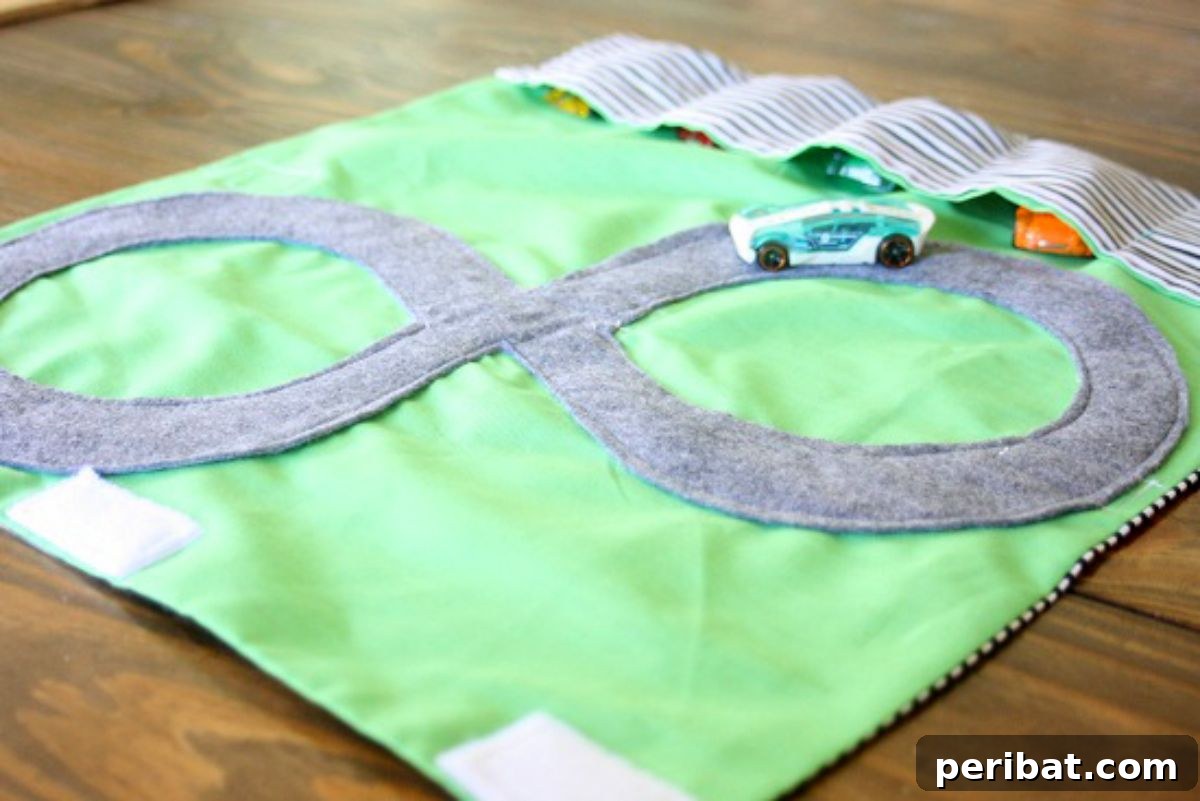 DIY Toy Car Play Mat