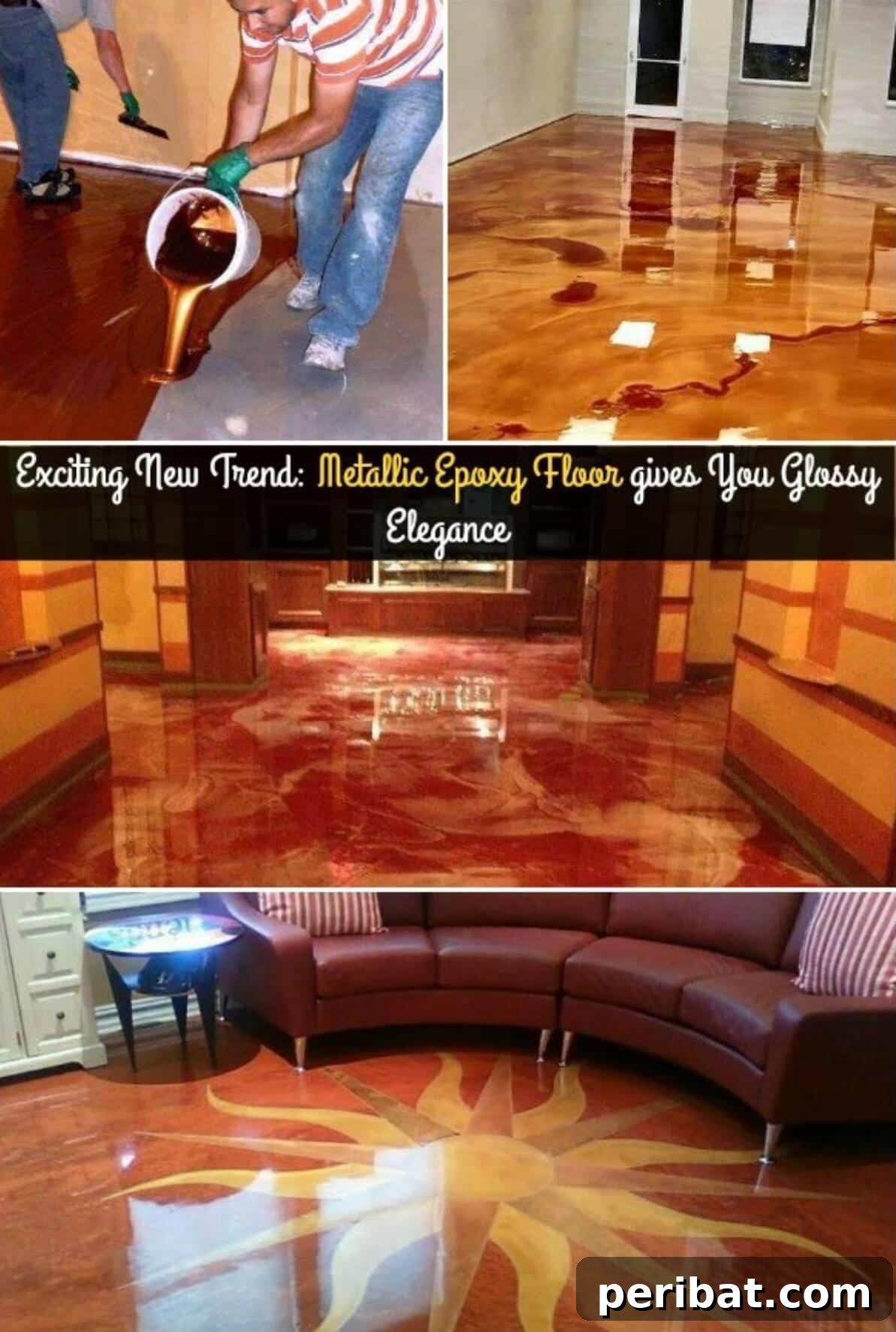 Modern Opulence: Metallic Epoxy Floors with Dazzling Gloss 2 Exciting New Trend: Metallic Epoxy Floor gives You Glossy Elegance!