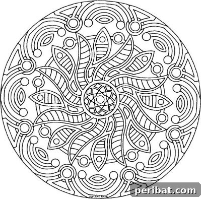 Swirls Mandala