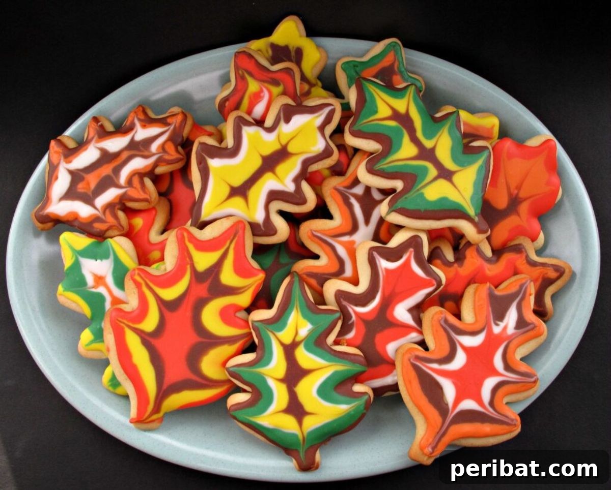 Bake 40 Amazing Thanksgiving Cookies Recipes & Decorating Tips 18 Decorated Thanksgiving Sugar Cookies DIY