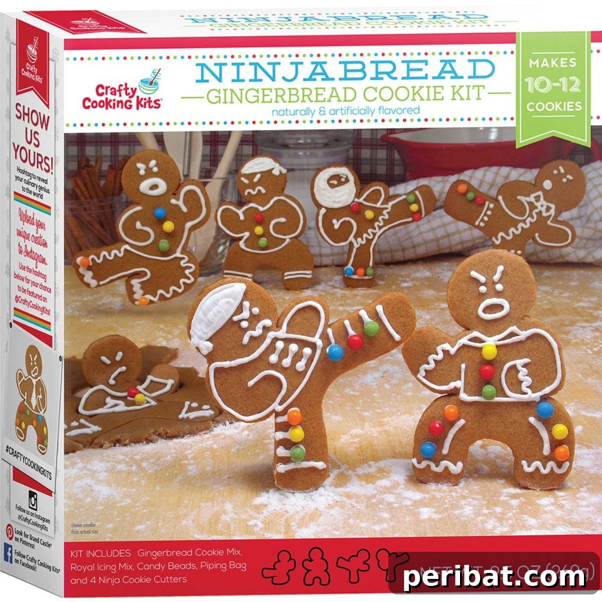 Bake 40 Amazing Thanksgiving Cookies Recipes & Decorating Tips 29 In the Mix Gingerbread Cookie Kit