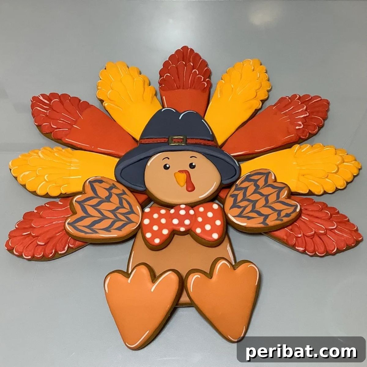 Bake 40 Amazing Thanksgiving Cookies Recipes & Decorating Tips 39 Thanksgiving Turkey Cookies