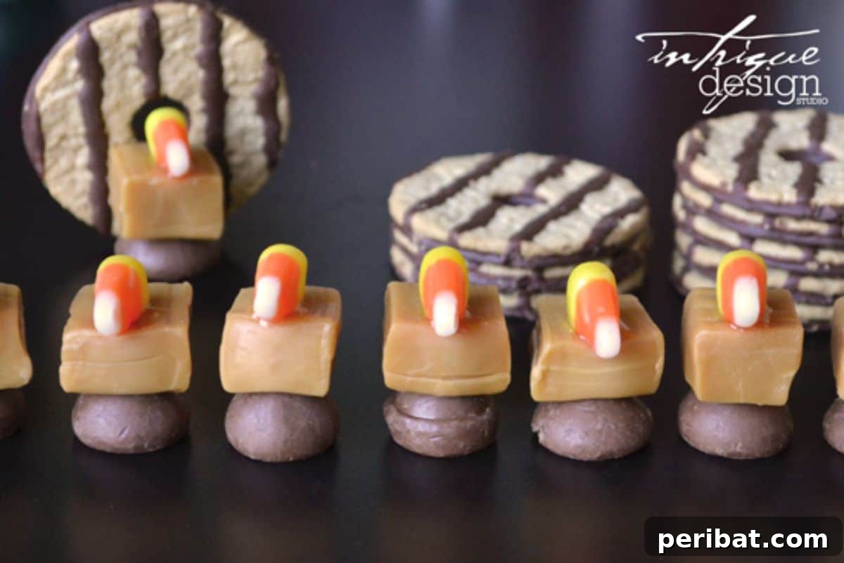 Bake 40 Amazing Thanksgiving Cookies Recipes & Decorating Tips 5 Cookie Turkey Tutorial for Thanksgiving Treat!