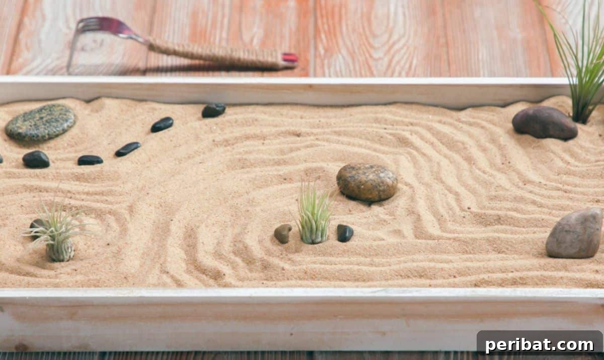 Crafting Love 45 DIY Gifts For Your Boyfriend 16 Find Your Chill With a DIY Zen Garden
