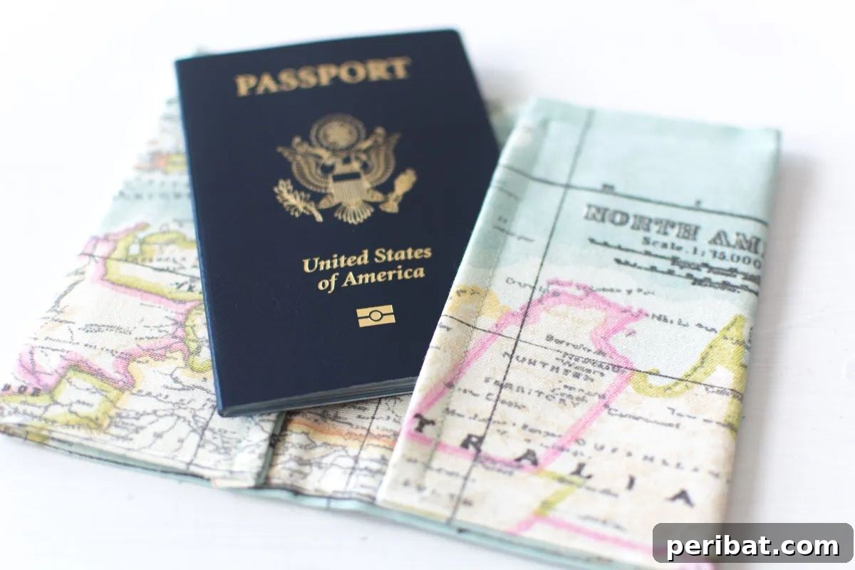 Crafting Love 45 DIY Gifts For Your Boyfriend 20 DIY Passport Holder
