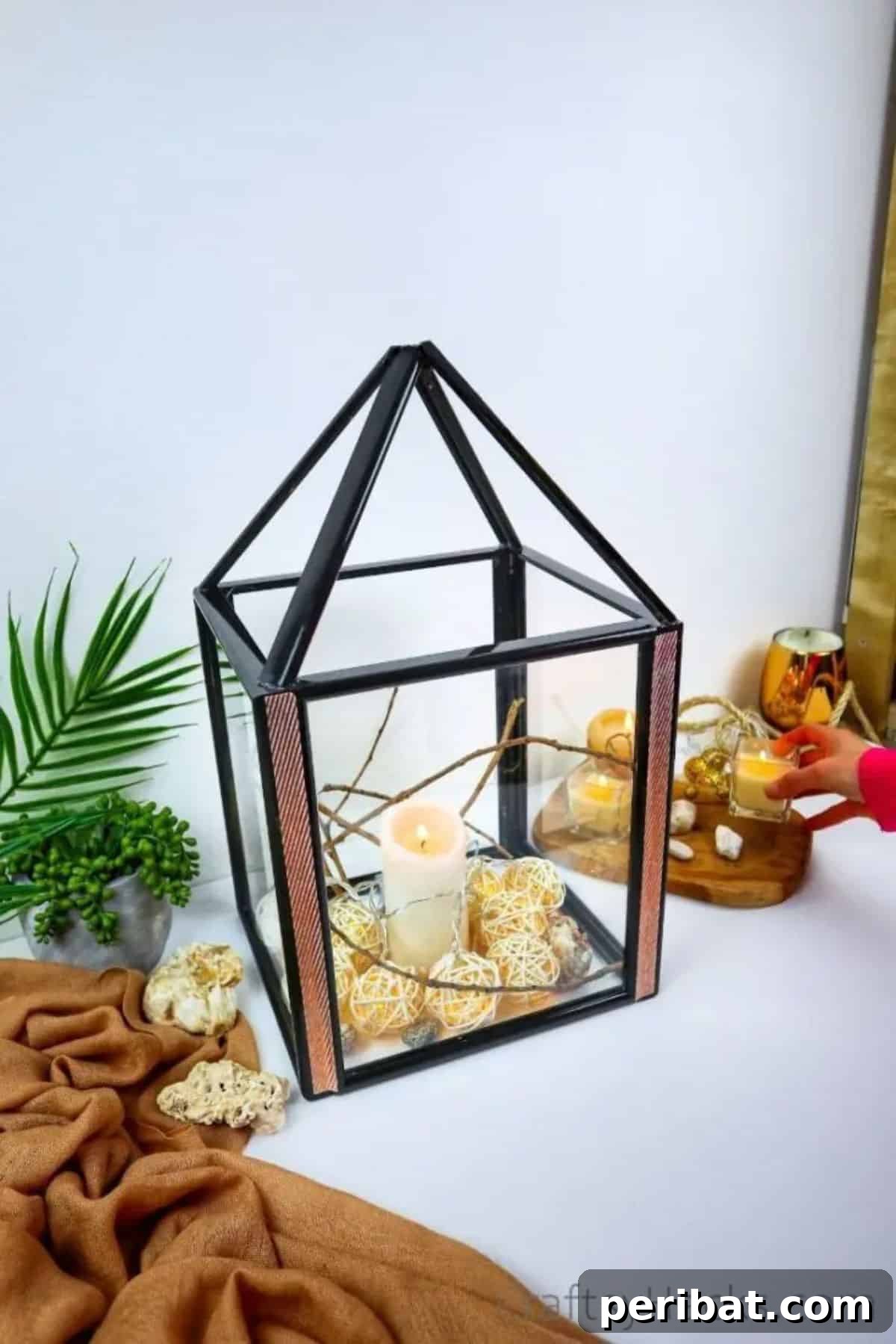 Crafting Love 45 DIY Gifts For Your Boyfriend 28 DIY Dollar Tree Lantern