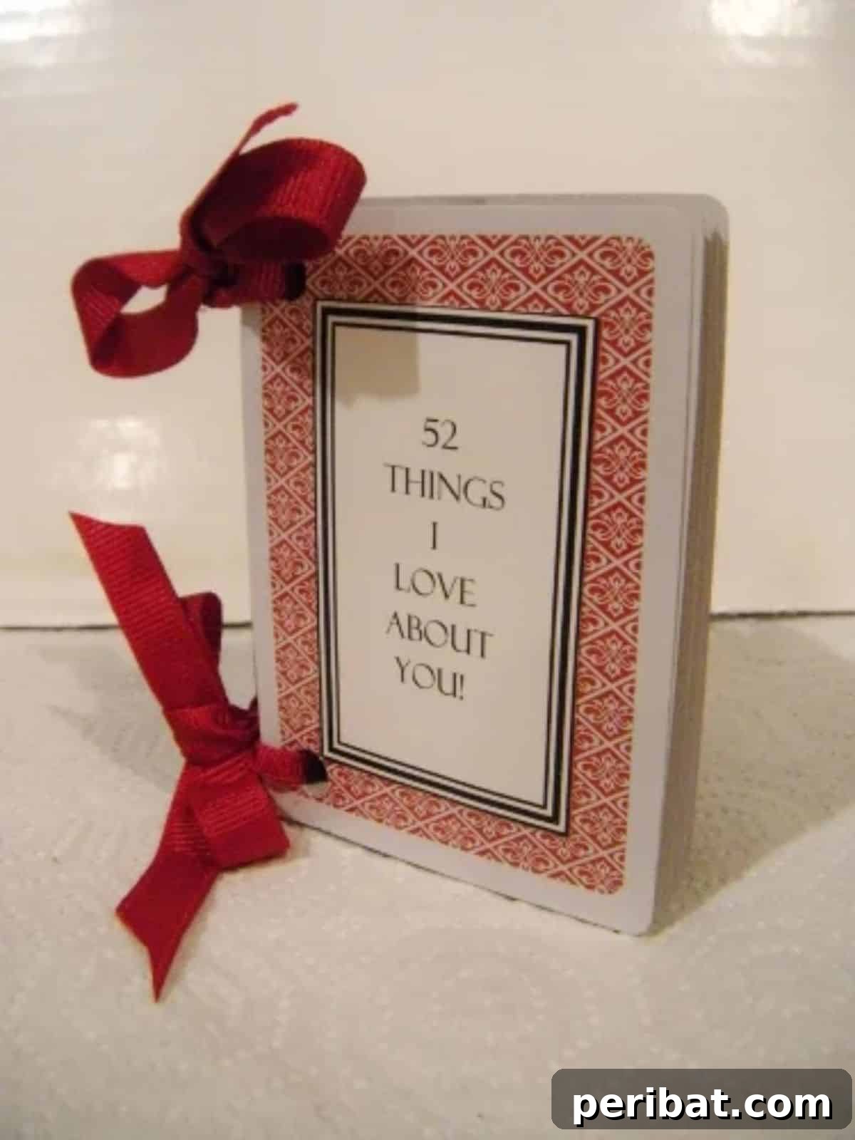 Crafting Love 45 DIY Gifts For Your Boyfriend 5 50+ Things I Love About You Card