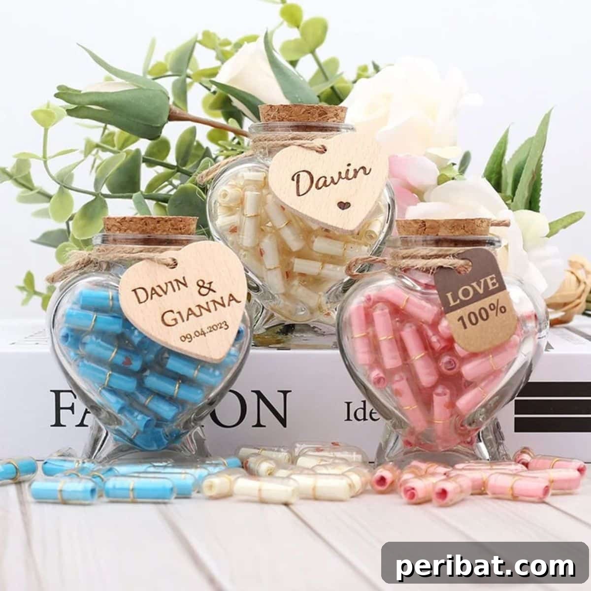 Crafting Love 45 DIY Gifts For Your Boyfriend 43 Personalized Love Note Capsules