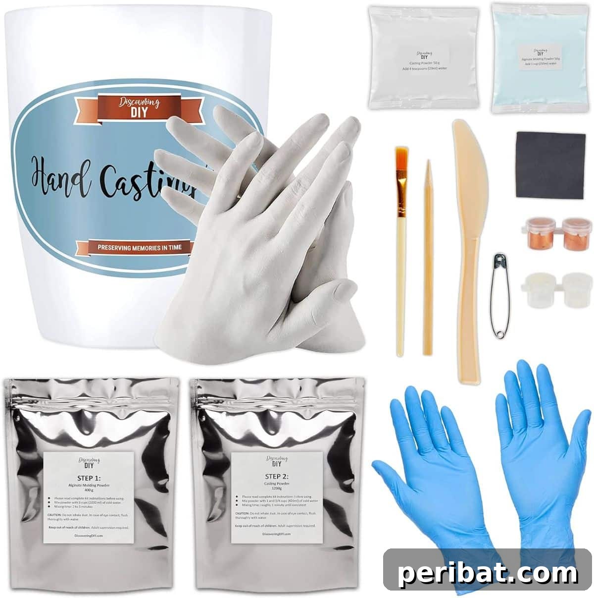 Crafting Love 45 DIY Gifts For Your Boyfriend 45 DIY Hand Casting Kit