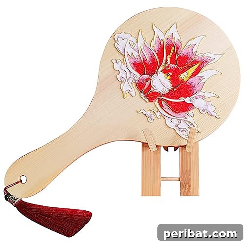 20 Hands-On Cloisonne Projects 14 handheld mirror shaped like a fox