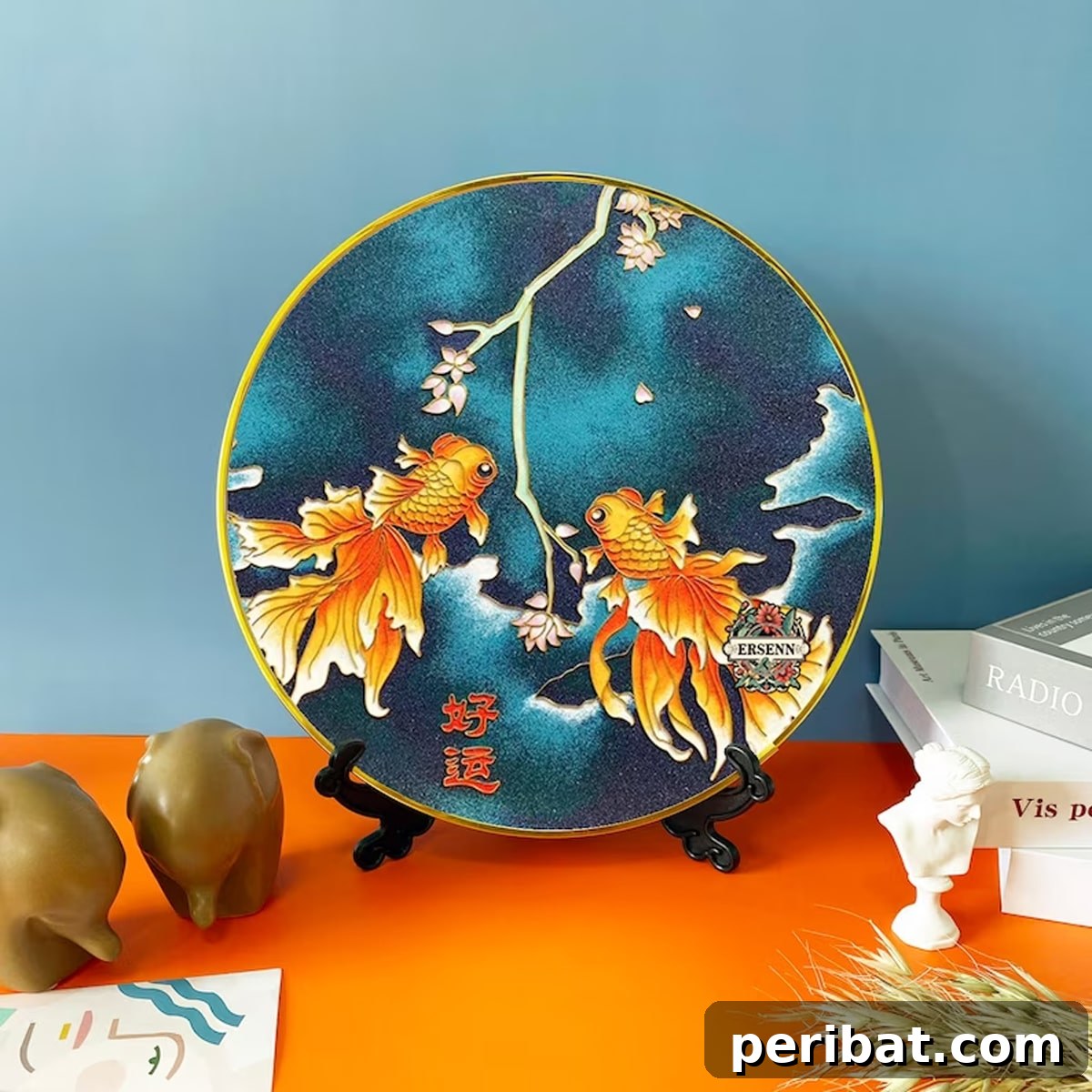20 Hands-On Cloisonne Projects 7 charming goldfish cloisonne