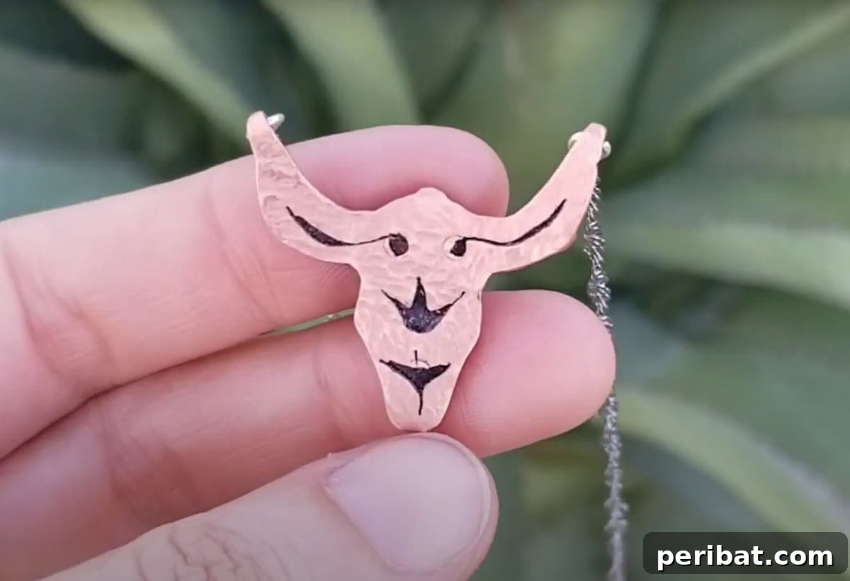 20 Hands-On Cloisonne Projects 10 cloisonne enamel cow skull pendant