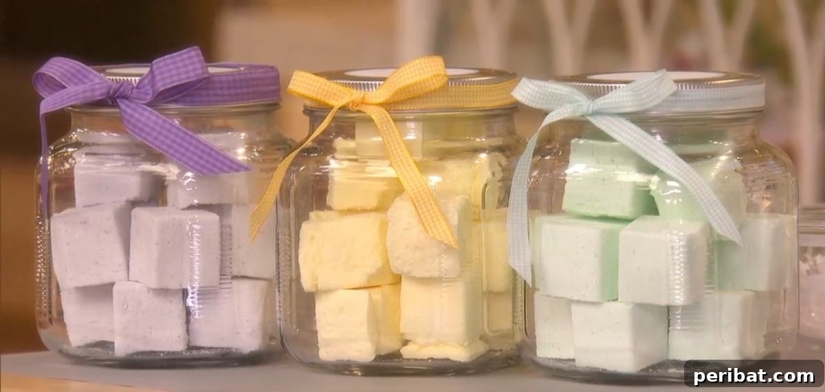 39 Adorable Handmade Gifts for Your Daughter 14 DIY Bath Fizzies in a Jar for Relaxation