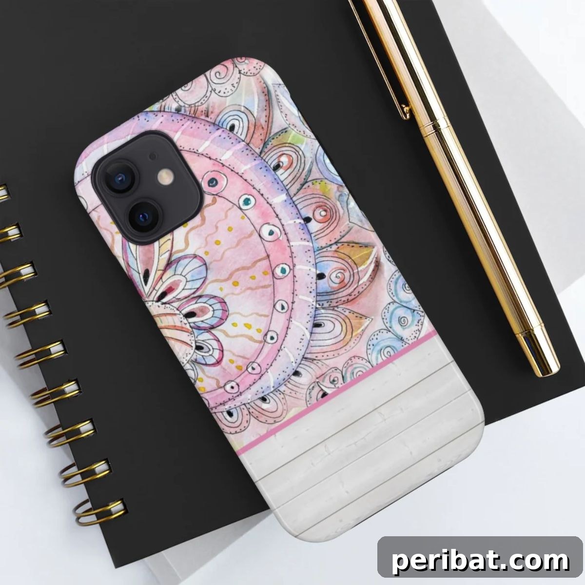 39 Adorable Handmade Gifts for Your Daughter 21 DIY Bohemian-Style iPhone Case for Personalized Tech