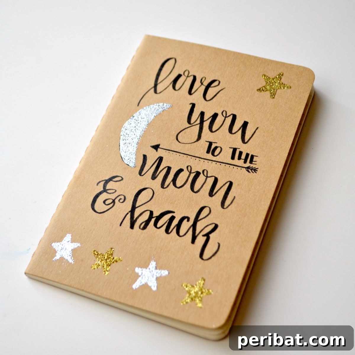 39 Adorable Handmade Gifts for Your Daughter 23 Embossed Hand-Lettered Journal for Personal Expression