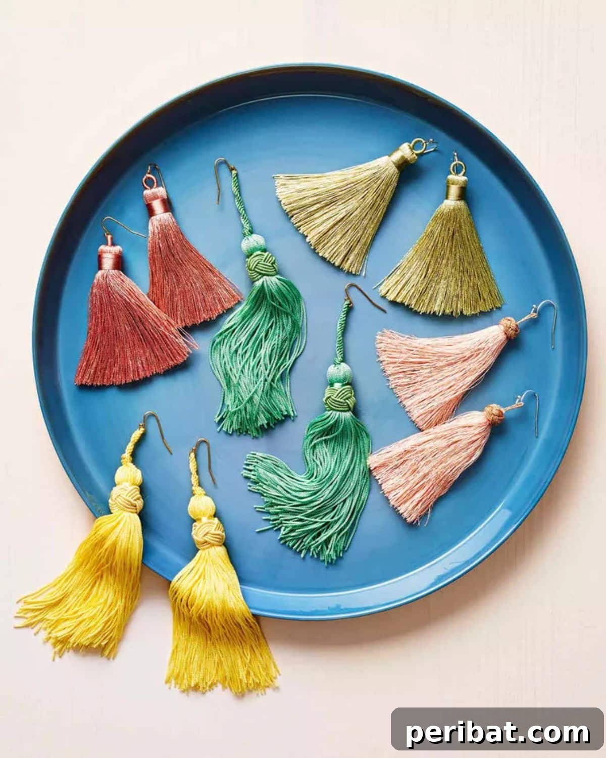 39 Adorable Handmade Gifts for Your Daughter 24 DIY Colorful Tassel Earrings for a Vibrant Look