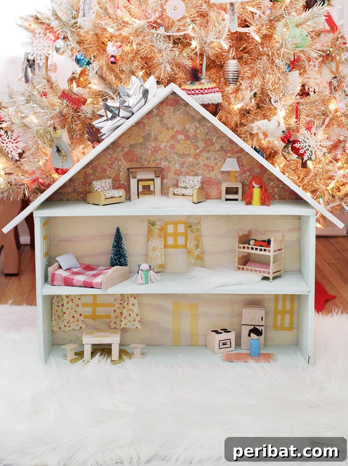 39 Adorable Handmade Gifts for Your Daughter 32 DIY Dollhouse for Endless Creative Play