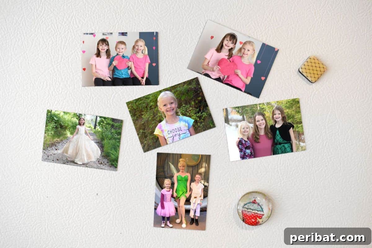 39 Adorable Handmade Gifts for Your Daughter 41 DIY Photo Magnets for Displaying Cherished Memories