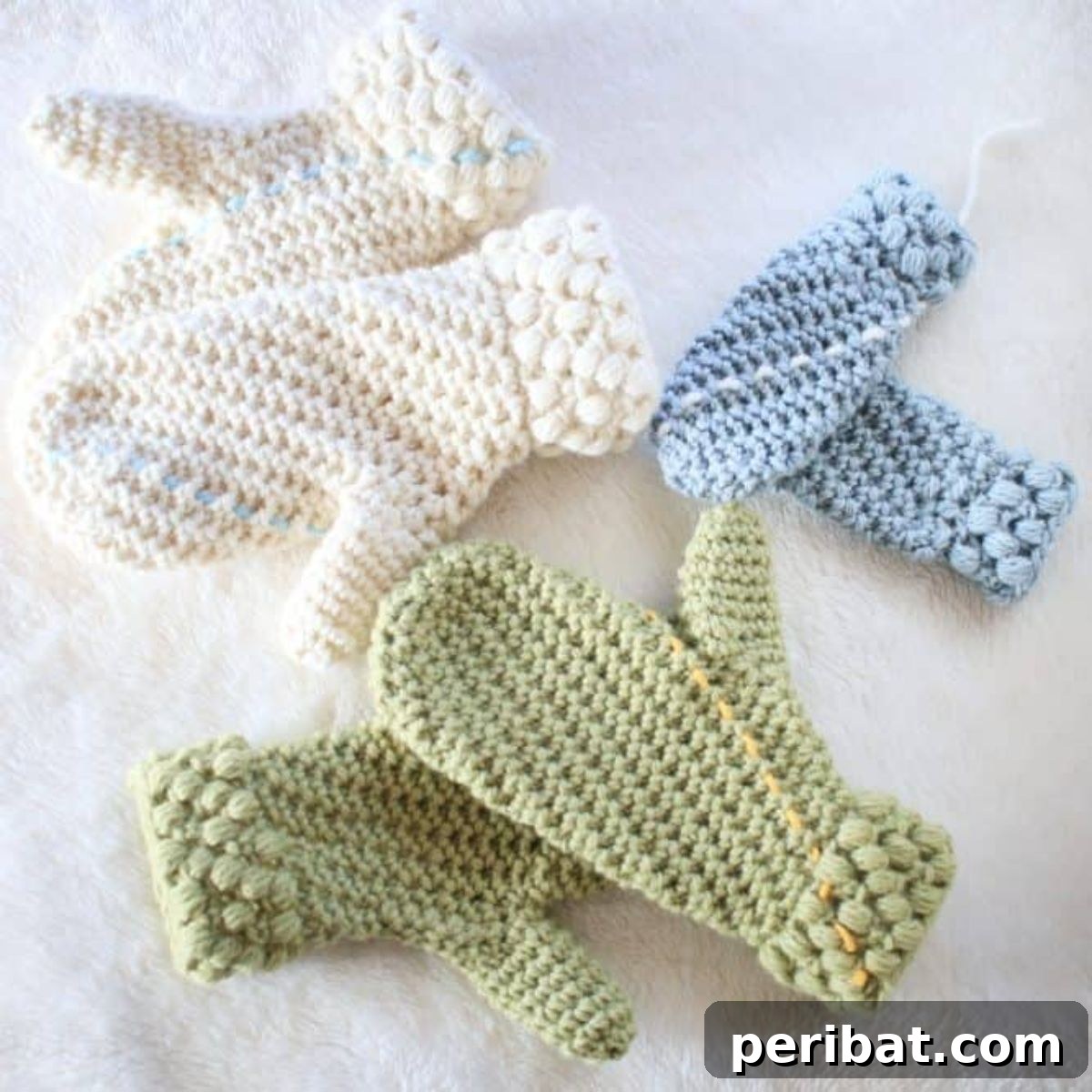 41 Loving Handmade Gifts for Your Wife 28 DIY Beautiful Crochet Mitten Pattern Gathered Buds