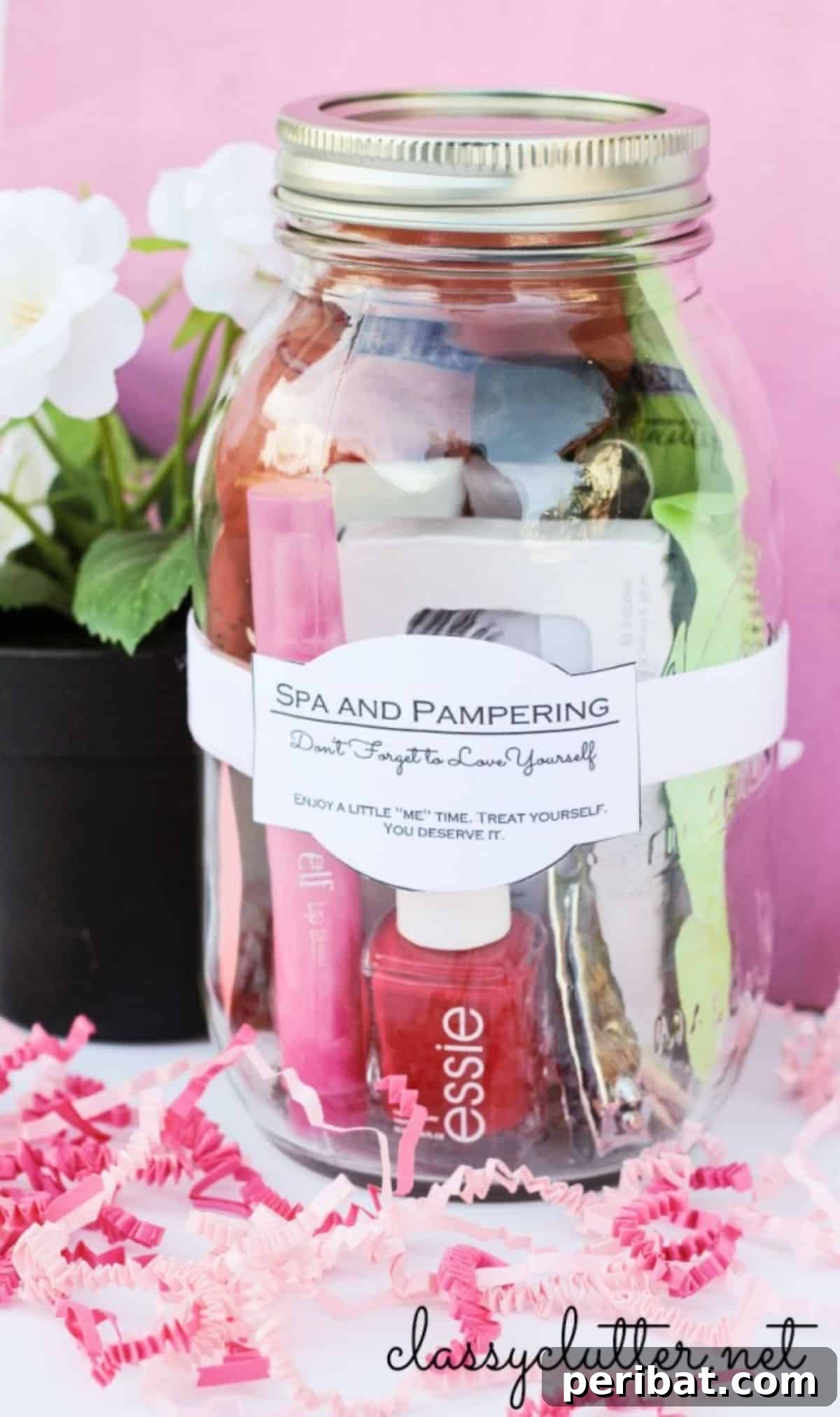 41 Loving Handmade Gifts for Your Wife 34 Spa and Pampering in a Jar Gift Idea