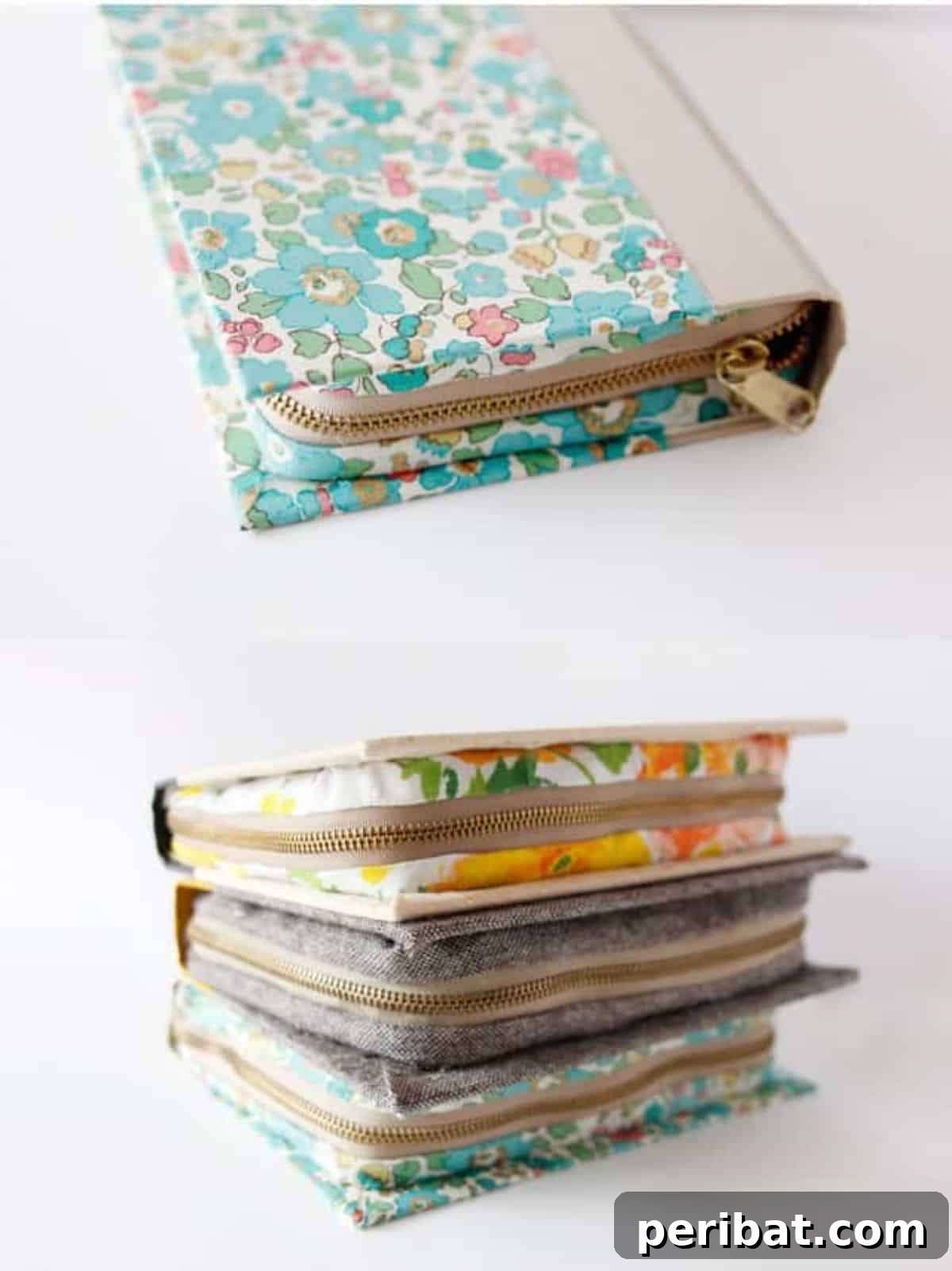 41 Loving Handmade Gifts for Your Wife 5 DIY Zipper Book Clutch by See Kate Sew