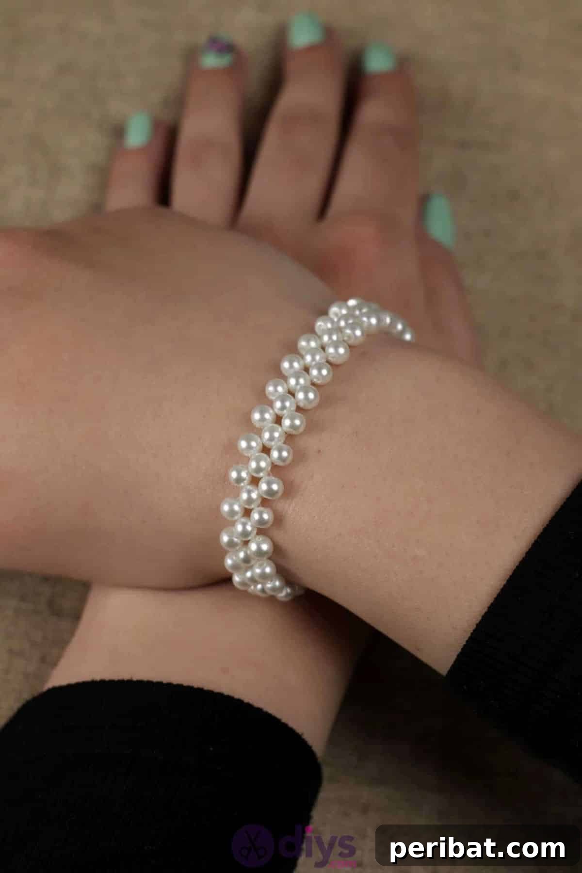 41 Loving Handmade Gifts for Your Wife 43 DIY Elegant White Beads Bracelet for Your Wife