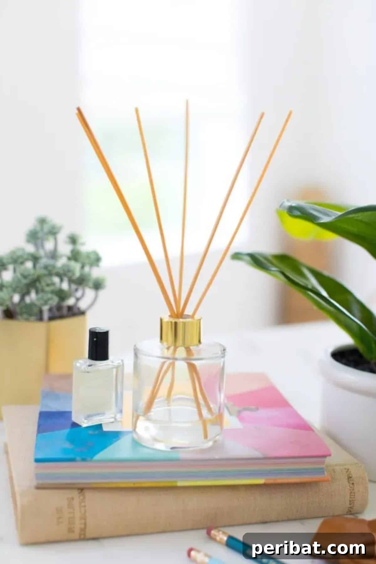 41 Loving Handmade Gifts for Your Wife 8 Homemade Reed Diffuser DIY