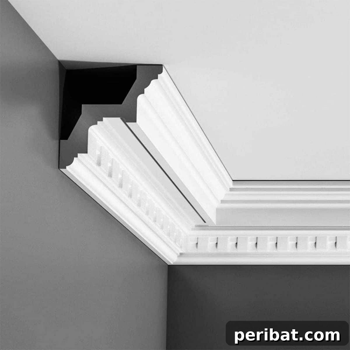Elevate Your Space: Creative DIY Crown Molding Projects 7 DIY Orac Decor Crown Moulding