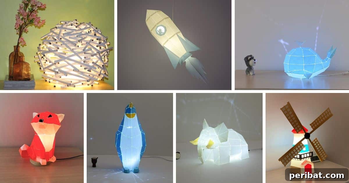 38 diy paper lamps facebook