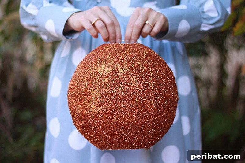 red glitter disco ball 