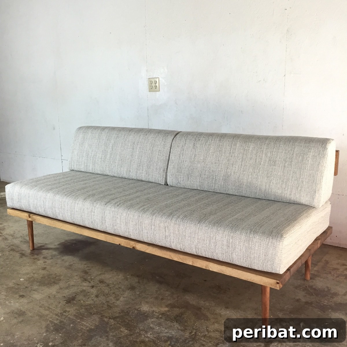 stylish mid-century modern sofa