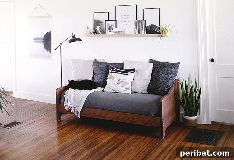 classic wood sofa