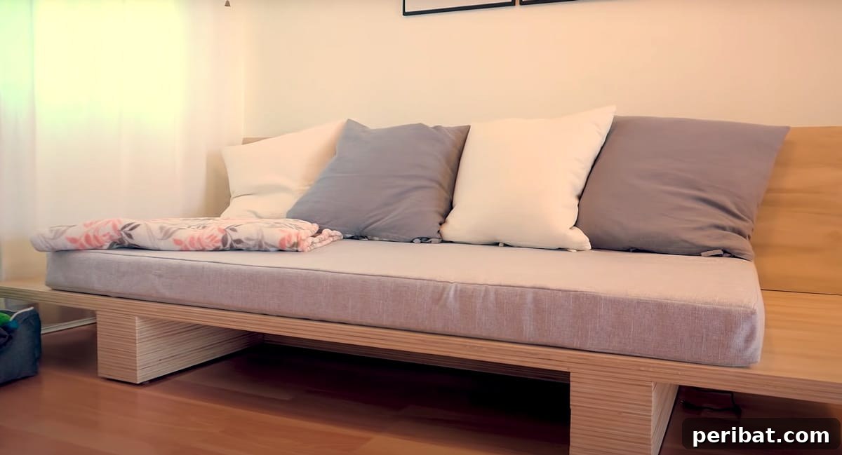 chic and functional lounge sofa